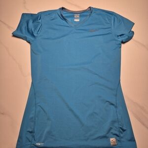 Nike Women's Blue Dri-FIT Top